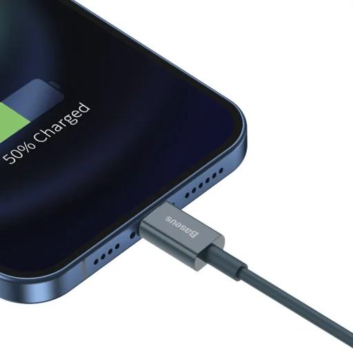 Baseus Superior Series USB-Lightning kábel, 2,4 A, 2 m (kék) - 6