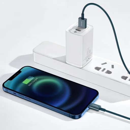 Baseus Superior Series USB-Lightning kábel, 2,4 A, 2 m (kék) - 7