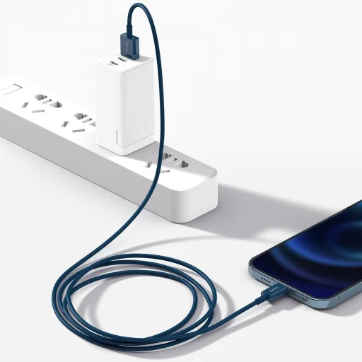Baseus Superior Series USB-Lightning kábel, 2,4 A, 2 m (kék) - 12