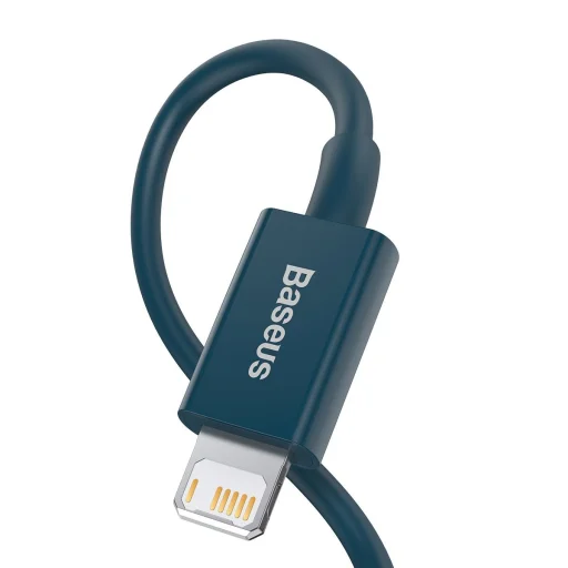 Baseus Superior Series USB-Lightning kábel, 2,4 A, 2 m (kék) - 4