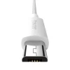 Baseus Simple Wisdom Micro USB - USB kábel, 2.1A, 1.5m (fehér) 2 db. thumbnail