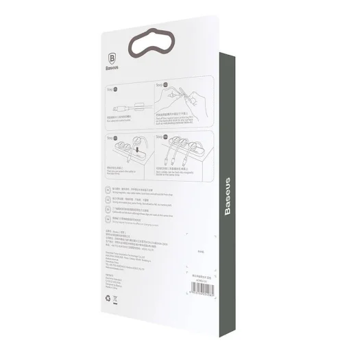 Baseus Peas mágneses kábelrendező (fekete) - 8