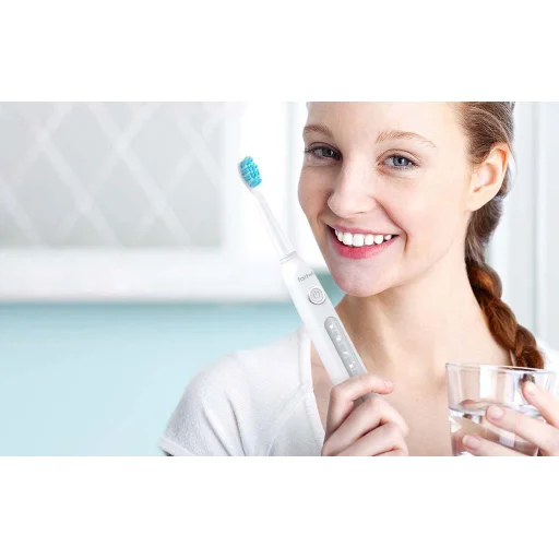 FairyWill FW507 Szónikus fogkefe fejkészlettel (fehér), Termék kategóriája: Elektromos fogkefe - 5