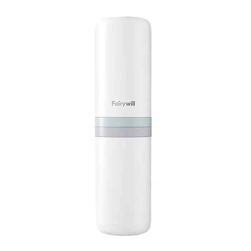 FairyWill FW-E11 Szónikus fogkefe fejkészlettel és tokkal (rózsaszín) - 2