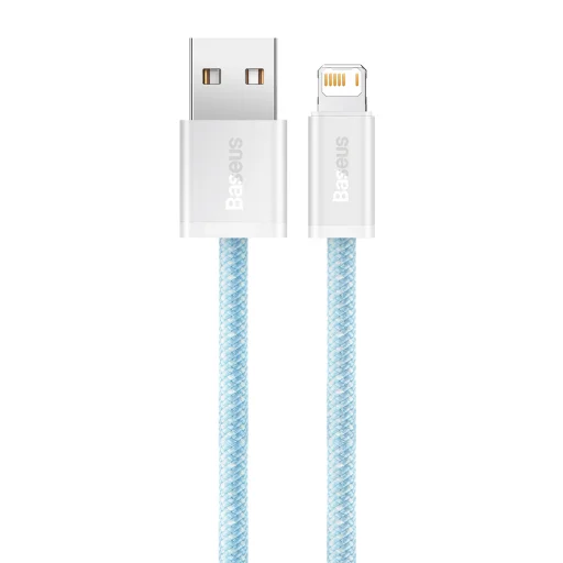 Baseus Dynamic USB-Lightning kábel, 2,4A, 2m (kék) - 3