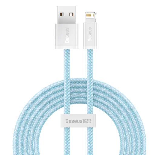 Baseus Dynamic USB-Lightning kábel, 2,4A, 2m (kék) - 1