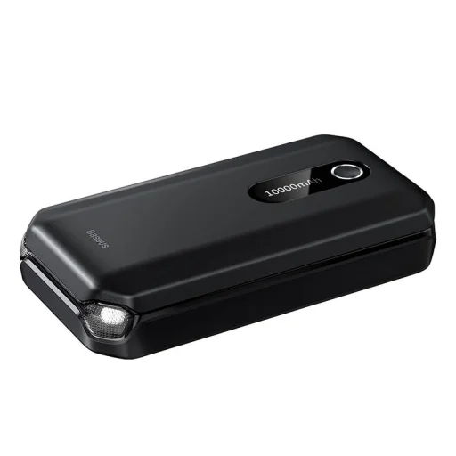 Baseus Super Energy Autó Jump Starter Powerbank / Indító, 10000mAh, 1000A, USB (fekete) - 4