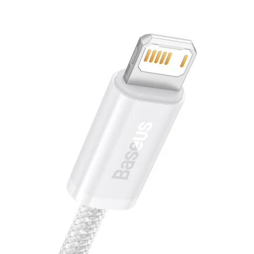 Baseus Dynamic USB-Lightning kábel, 2,4A, 1m (fehér) - 3