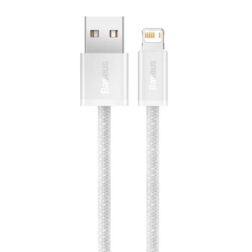 Baseus Dynamic USB-Lightning kábel, 2,4A, 1m (fehér) - 4