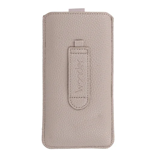 WONDER Deko Pouch tok (S méret) Nokia 105 2019/150/216 cappuccino - 3