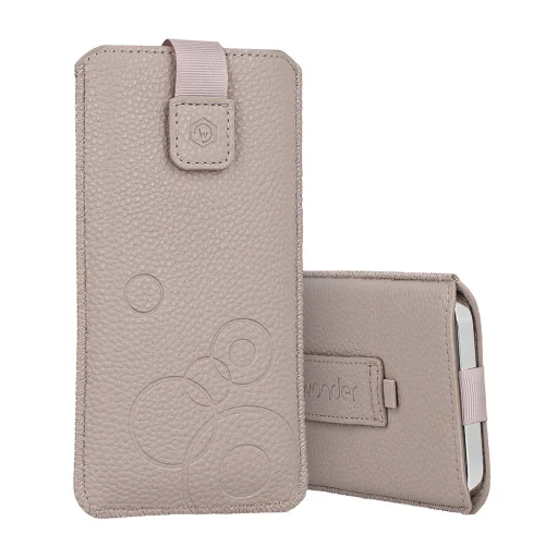 WONDER Deko Pouch tok (S méret) Nokia 105 2019/150/216 cappuccino - 1
