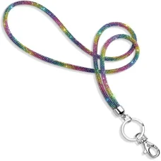 Telefon medál G-02 szivárvány csuklópánt