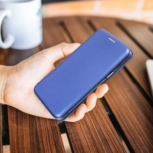 ELEGANCE fliptok SAMSUNG Galaxy S24 Plus tok navy - 5