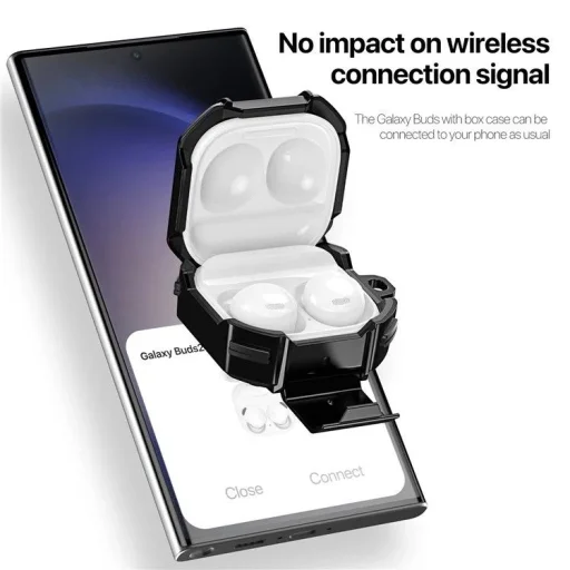 Samsung Galaxy Buds Live/Buds PRO/Buds2/Buds2 Pro fekete tok DUX DUCIS SECG  - 6