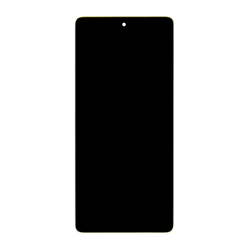 Motorola G85 LCD Kijelző + Érintőegység + Előlapi Keret Olívazöld (Szerviz csomag) - 1