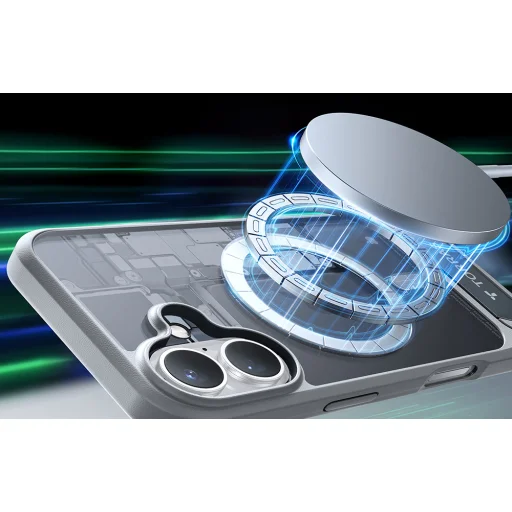 Torras tok Pstand iPhone 16 Plus készülékhez (Titán szürke) - 4