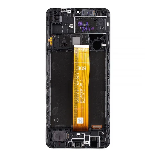 LCD kijelző + Érintőegység Samsung A125F Galaxy A12 (Szervíz Pack) - 2
