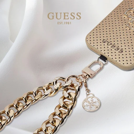 Guess Univerzális Csuklópánt 4G Charm Arany - 3