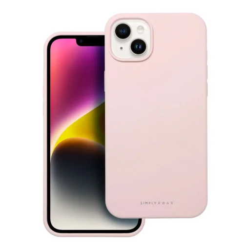 Roar Cloud-Skin tok - iPhone 14 Plus tok Light Pink - 1