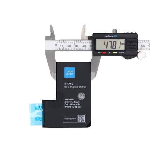 BLUE STAR HQ akkumulátor BMS nélkül IPHONE 12 Pro Max 3687 mAh-hoz - 4