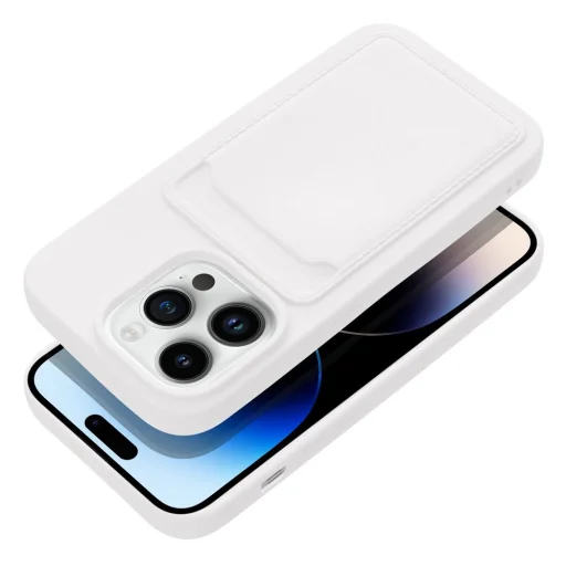 iPhone 14 Pro kártyatartó fehér tok - 3