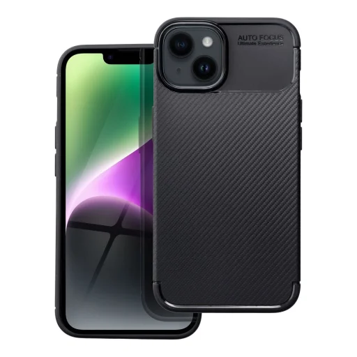 CARBON PREMIUM tok iPhone 14 fekete - 5