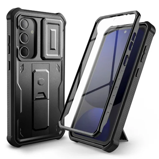 Tech-protect Kevlar Cam+ Galaxy S24 Fe Fekete Tok - 1