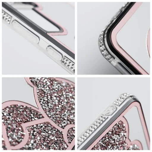 Samsung Galaxy A17 teddy mackó tok rózsaszín - 9