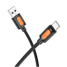 Borofone kábel BX114 Structure - USB Type-C - 3A 1 méter fekete