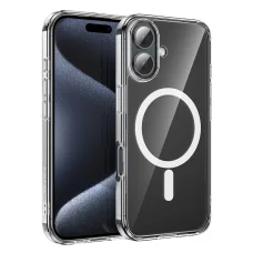 Borofone tok BI5 Jégpajzs Mágneses Iphone 16 Plus átlátszó