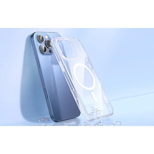 McDodo PC-4922 mágneses tok iPhone 16 Pro-hoz (átlátszó) tok - 2