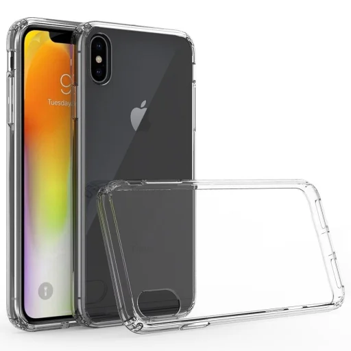 CLEAR 2 mm BOX tok IPHONE XS Max-ra áttetsző tok - 2