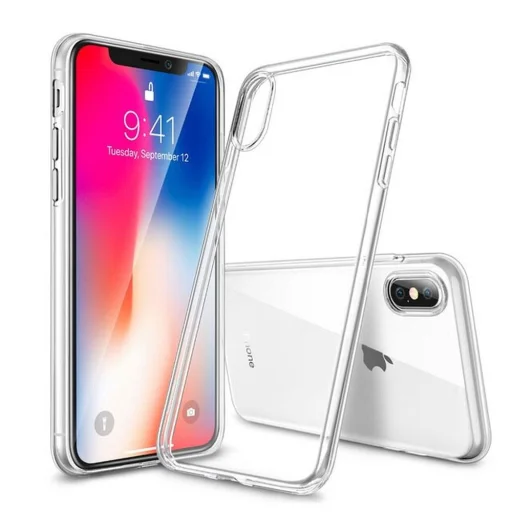 CLEAR 2 mm BOX tok IPHONE XS Max-ra áttetsző tok - 1