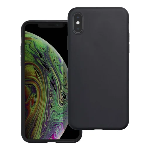 MATT tok iPhone XS Max fekete tok - 1