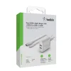 Belkin Boost Charger 24w USB-A Kettős Fali Töltő 1m A-C Kábellel - Fehér - 2