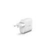 Belkin Boost Charger 24w USB-A Kettős Fali Töltő 1m A-C Kábellel - Fehér - 3