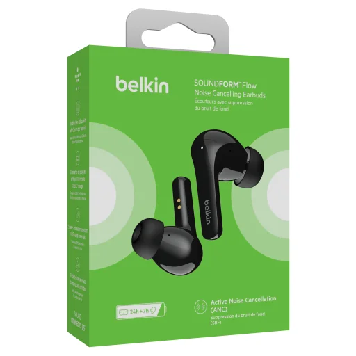 Belkin SOUNDFORM zajszűrős fülhallgató - fekete, - 7