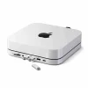Satechi Állvány és Hub Mac Mini / Studio-hoz (1x USB-C 3.2, 1x USB-A 3.2, 2x USB-A 3.0, 3.5 mm audio, 1x Micro/SD, 1x NVMe/M.2 SATA SSD ház meghajtó nélkül) - Ezüst thumbnail