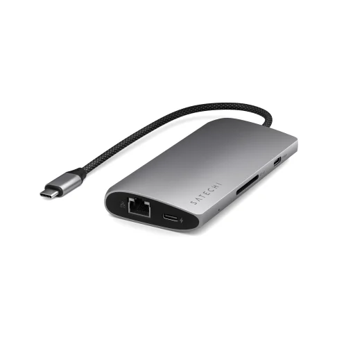 Satechi USB-C MultiPort Adapter 8K Ethernet V3 - Űrszürke - 4
