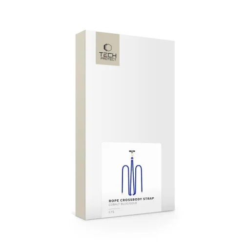 TECH-PROTECT C7S mobiltelefon nyakpánt kobaltkék/arany - 4