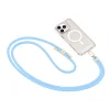 TECH-PROTECT C7S ROPE mobiltelefon nyakpánt BABY BLUE/ARANY - 2