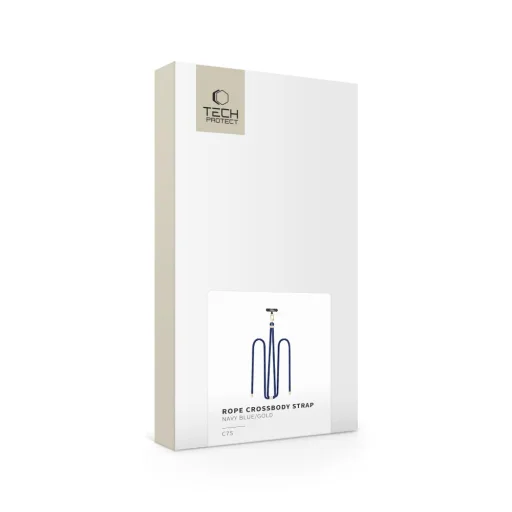 TECH-PROTECT C7S mobiltelefon nyakpánt NAVY KÉK/ARANY - 4
