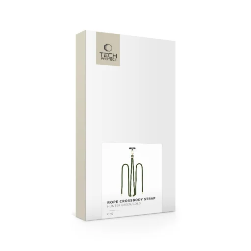 TECH-PROTECT C7S mobiltelefon nyakpánt HUNTER ZÖLD/ARANY - 4