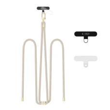 Tech-protect C7s Keresztpánt Taupe/arany