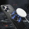 Hybrid Armor Trendy tok MagSafe-fel iPhone 16 Pro Max készülékhez - Fekete - 4