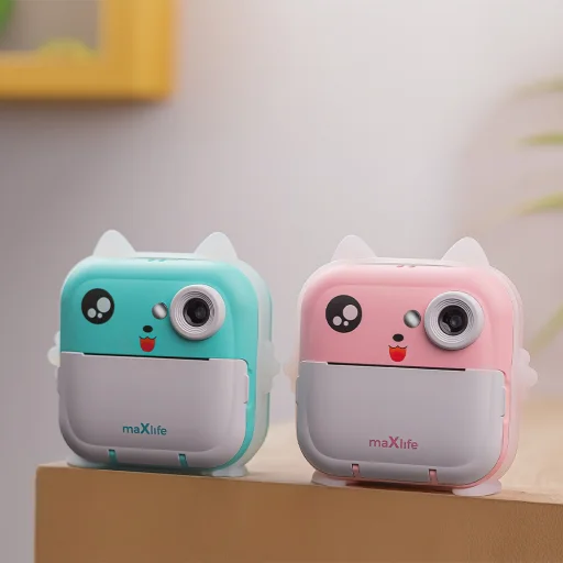 Maxlife fényképezőgép nyomtató MXPC-100 kék - 7