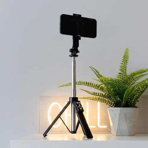 Forever Bluetooth szelfibot állvány SST-100 fekete - 6