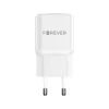Forever TC-01-20AC PD QC töltő 1x USB-C 1x USB 20W fehér thumbnail