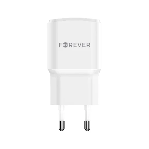 Forever TC-01-20AC PD QC töltő 1x USB-C 1x USB 20W fehér - 4
