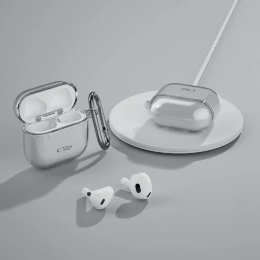 Tech-protect Flexair Apple Airpods 4 Ash Grey Tok - 7